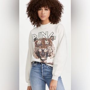 Anine Bing tiger sweatshirt sz M